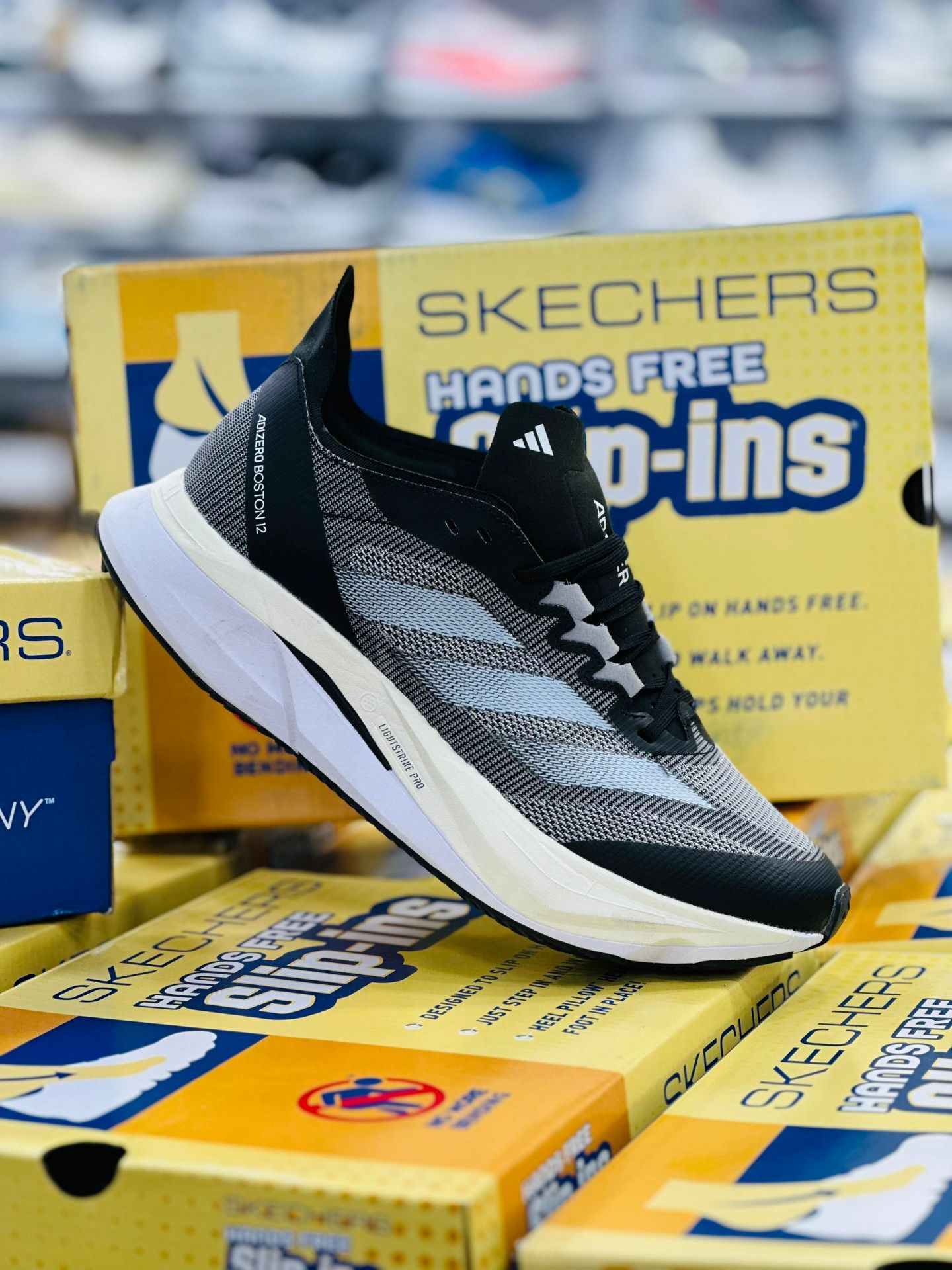 کتونی مردانه ادیداس آدیزرو بوستون ۱۲ سایزبندی 40تا45 | Adidas Adizero Boston 12